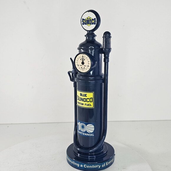 Vintage Classic Blue Sunoco Gas Pump Phone 100 Suntennial - Picture 2 of 9
